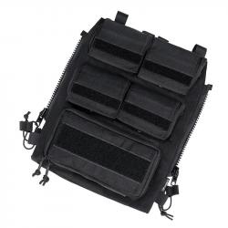 IDOGEAR Panneau arrière tactique multi-poches - Noir