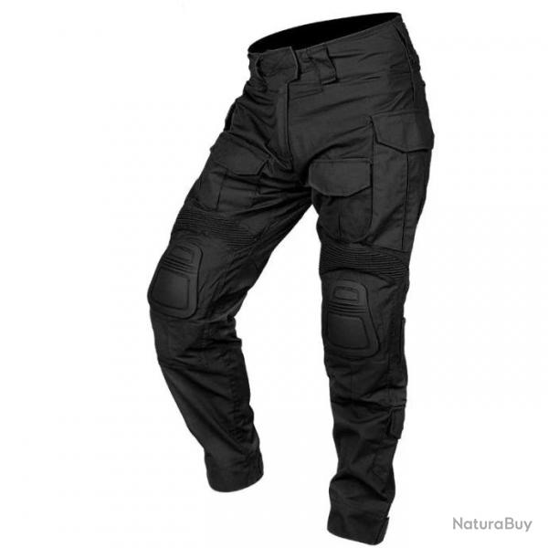 IDOGEAR Pantalon Tactique type G3 - Noir / 39~40