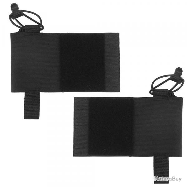 Insert latral poche radio / 556 type wingman - Noir