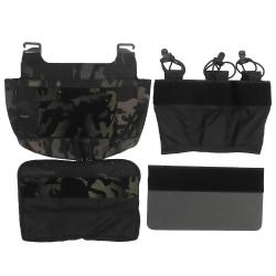 Kit complet poche kangourou - Multicam noir