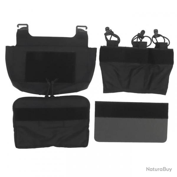 Kit complet poche kangourou - Noir