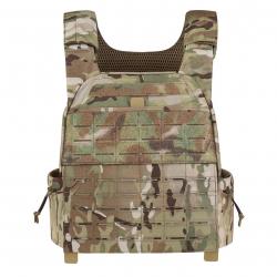 KRYDEX Gilet porte plaque type training laser cut - Multicam