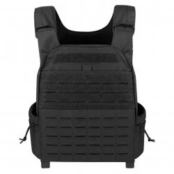 KRYDEX Gilet porte plaque type training laser cut - Noir