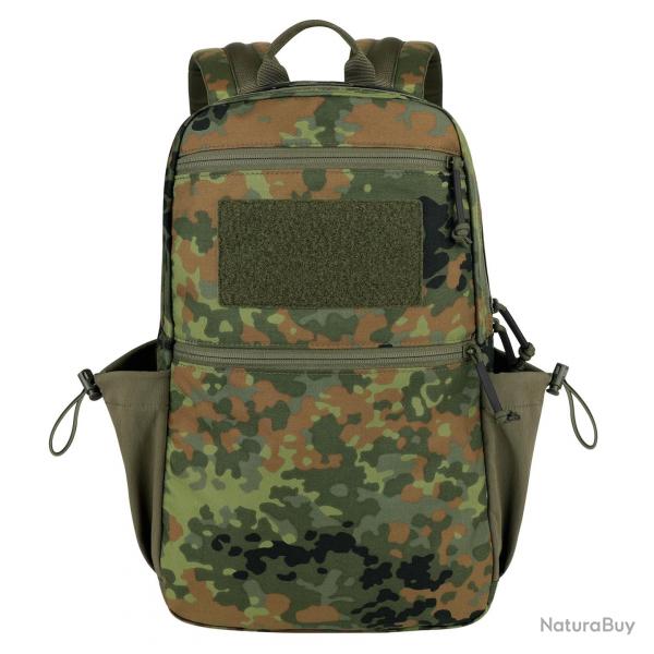 KRYDEX Sac  Dos Tactique 14L - Flecktarn