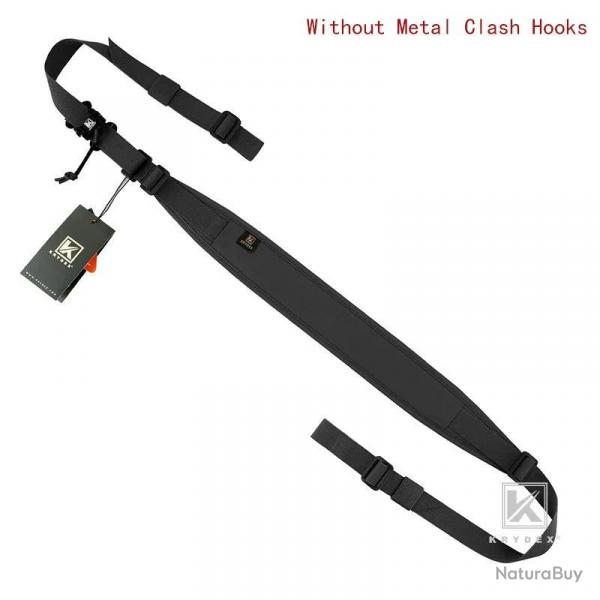 KRYDEX Sangle tactique - Bk No Hooks / CHINA