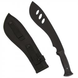 Machette factice En Caoutchouc Souple - Noir