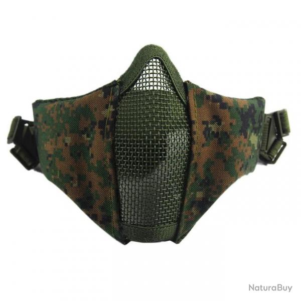 Masque de protection grillag Stalker - Digital Woodland