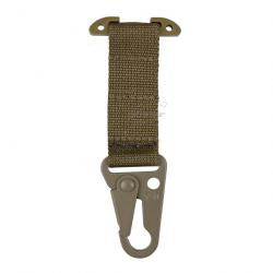 Mousqueton pour ceinture tactique - Tan