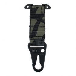 Mousqueton pour ceinture tactique - Multicam noir