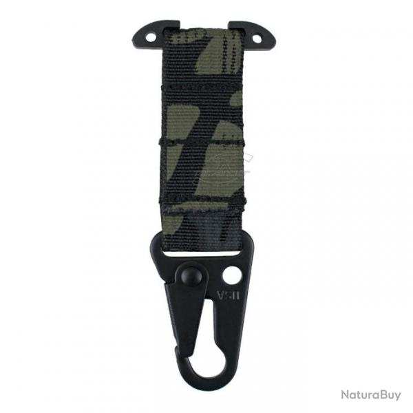 Mousqueton pour ceinture tactique - Multicam noir