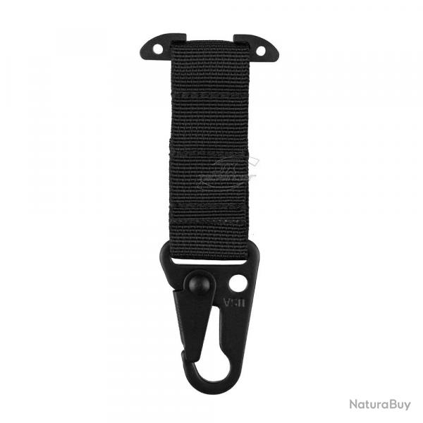 Mousqueton pour ceinture tactique - Noir