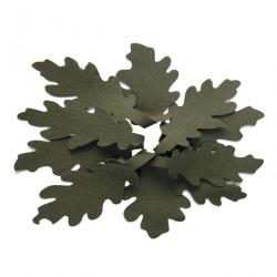 Pack de feuilles factices camouflage - Ranger Green / 15 Pieces