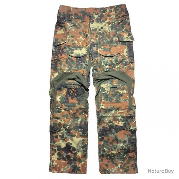 Pantalon de combat type G3 FLECKTARN - FLECKTARN / S