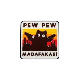 Patch "Pew Pew Madafakas !" - PVC Orange