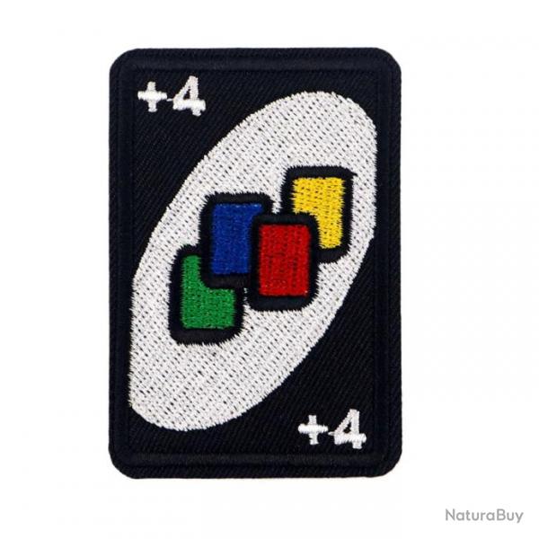 Patch Nylon "+4" - uno 4