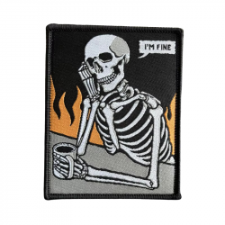 Patch Nylon "I'm Fine" - imfine