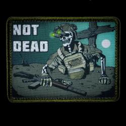 Patch Nylon "Not Dead" - A