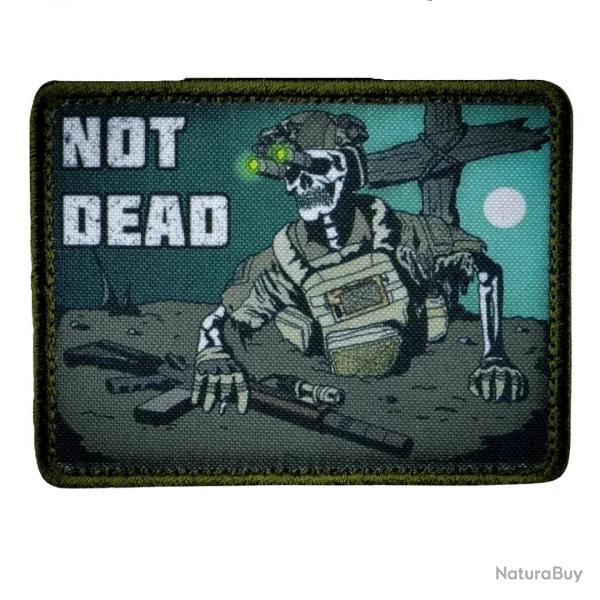 Patch Nylon "Not Dead" - A