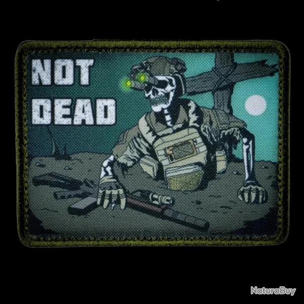 Patch Nylon "Not Dead" - A