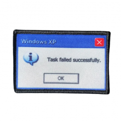 Patch Nylon "Task Failed successfully." - Task failed success