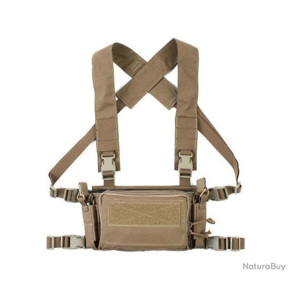 Pew Tactical Chest-Rig type D3CRM - Tan