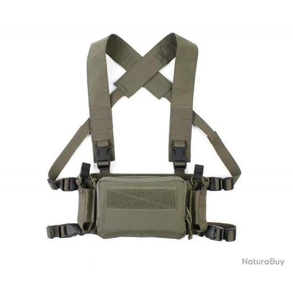 Pew Tactical Chest-Rig type D3CRM - Ranger Green