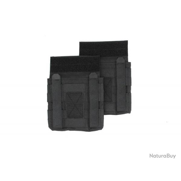 PEW TACTICAL Set de Poches Molle pour Plaques Latrales - Noir