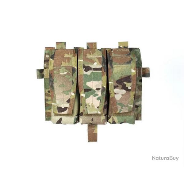 Pew Tactical Triple Porte-Chargeur 556 Detachable Flap - Multicam