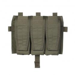 Pew Tactical Triple Porte-Chargeur 556 Detachable Flap - Ranger Green