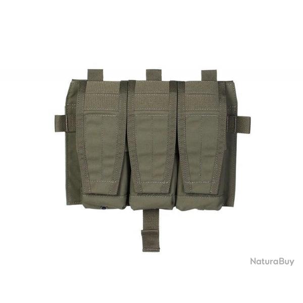Pew Tactical Triple Porte-Chargeur 556 Detachable Flap - Ranger Green