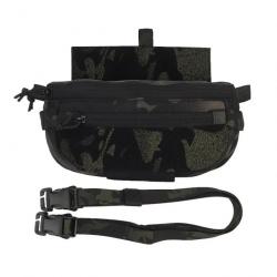 Poche abdominale type SixPack - Multicam noir