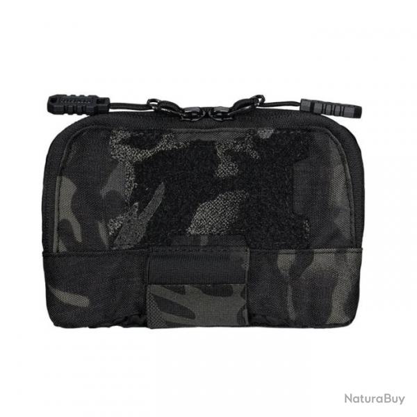 Poche tactique Admin MOLLE - Multicam noir / CHINA