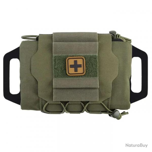 Poche tactique mdicale type IFAK - Ranger Green