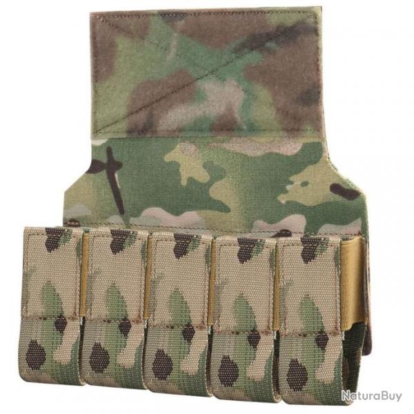 Poche Velcro pour 5 grenades 40mm - Multicam