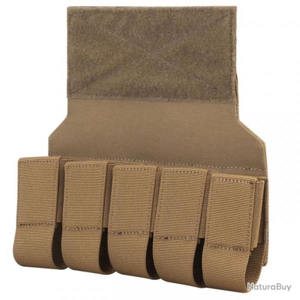 Poche Velcro pour 5 grenades 40mm - Tan