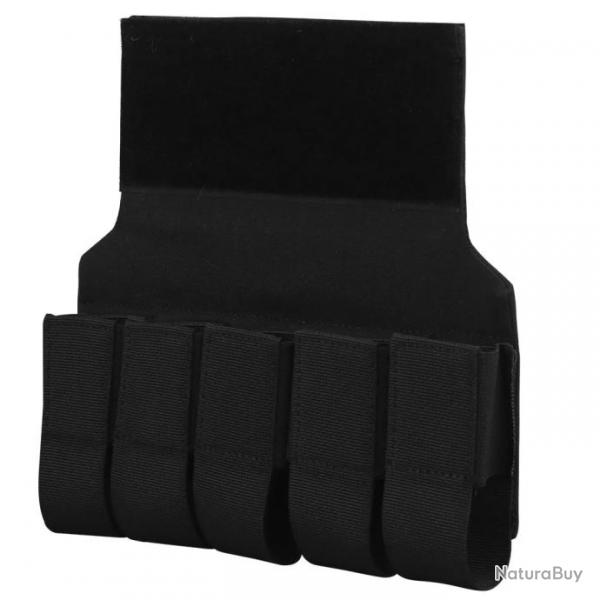 Poche Velcro pour 5 grenades 40mm - Noir