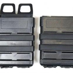 Porte-Chargeur 5.56 Type Fast Mag en Polymère - Noir