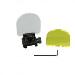 Protection Viseur Tactique pour Lunette et Red Dot - Noir
