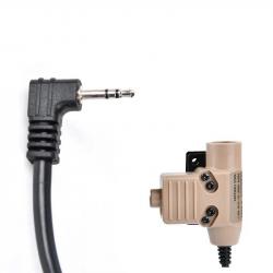 PTT U94 type Motorola 1 Pin - Tan