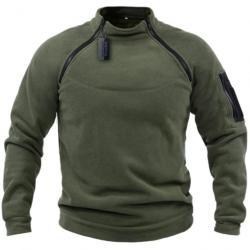 Pull Polaire - Vert OD / M