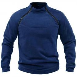 Pull Polaire - Bleu / L