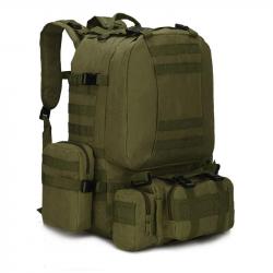 Sac à Dos Tactique Multifonction 50L - Vert OD