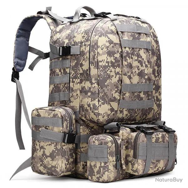 Sac  Dos Tactique Multifonction 50L - ACU