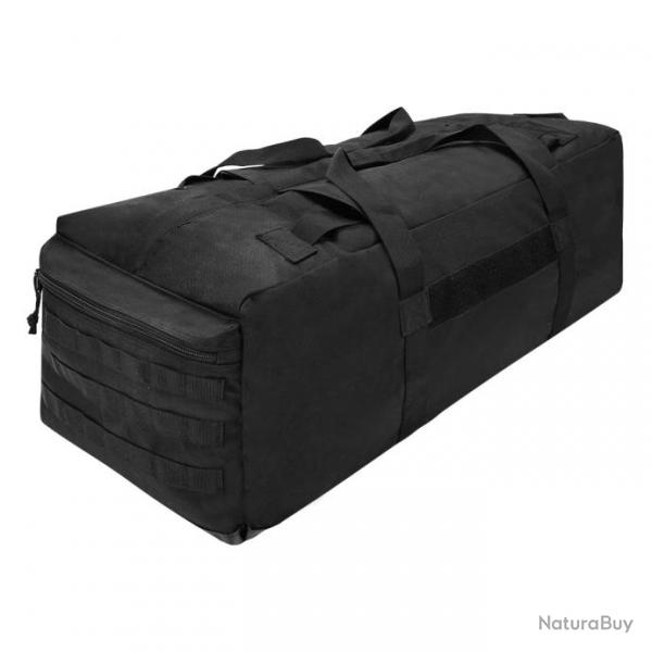 Sac Tactique Multifonction 80L - Noir