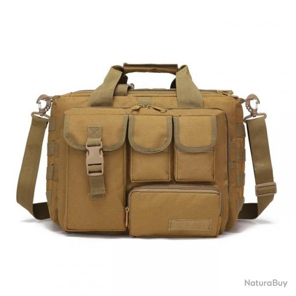 Sac Tactique Multifonction avec Systme MOLLE - Tan