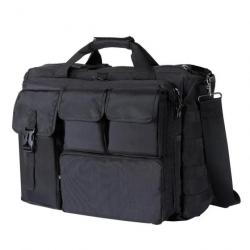 Sac Tactique Multifonction avec Système MOLLE - Noir