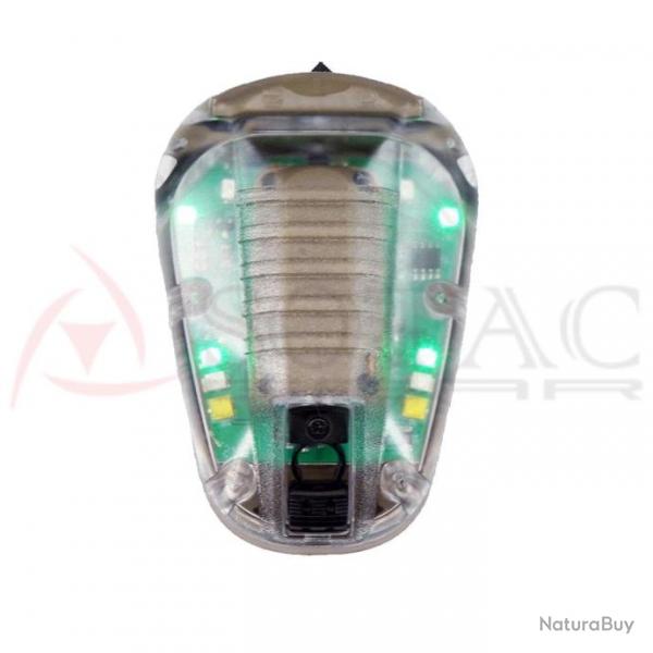 SOTAC GEAR Balise Lumineuse Tactique HS6 IR - Vert