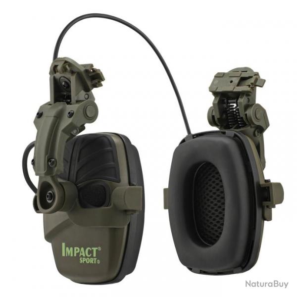 Support de Casque Audio Rotatif 360 Pour Casque Type Impact - Vert OD