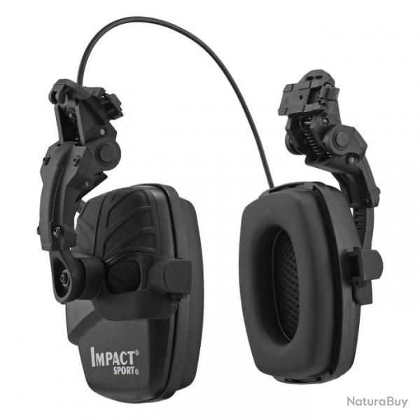 Support de Casque Audio Rotatif 360 Pour Casque Type Impact - Noir