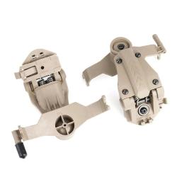Supports de casque audio type COMTAC - Tan